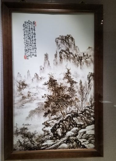 滁州汪野亭瓷板画一般值多少钱？