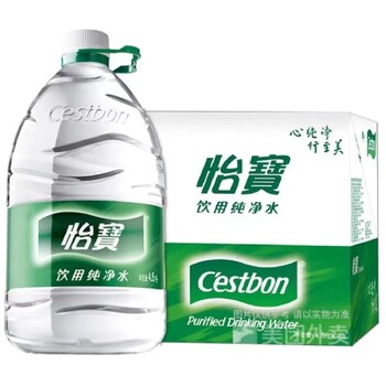 怡寶飲用純凈水6L*3桶,無錫新吳區梅村怡寶多少起送