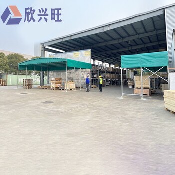 陽江銷售倉庫雨棚聯系方式,廠房通道擋雨棚
