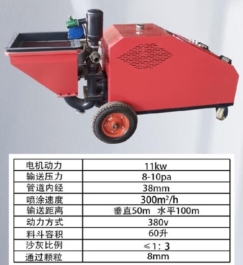 砂浆喷涂机螺杆天马机械厂
