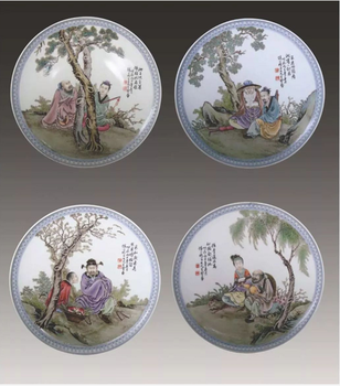 王琦瓷板畫底款真假如何辨別