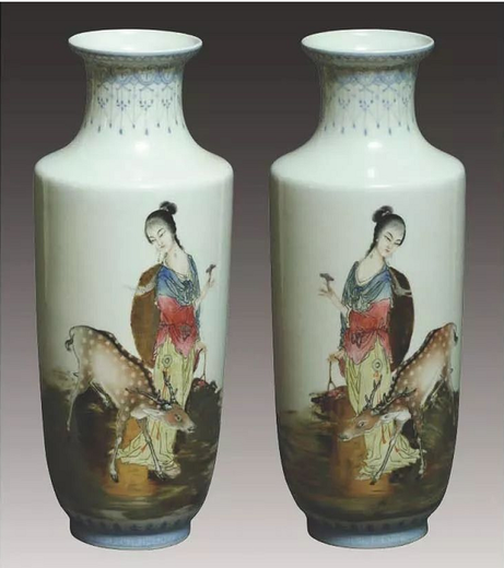 濰坊珠山八友瓷器作品拍賣成交價格
