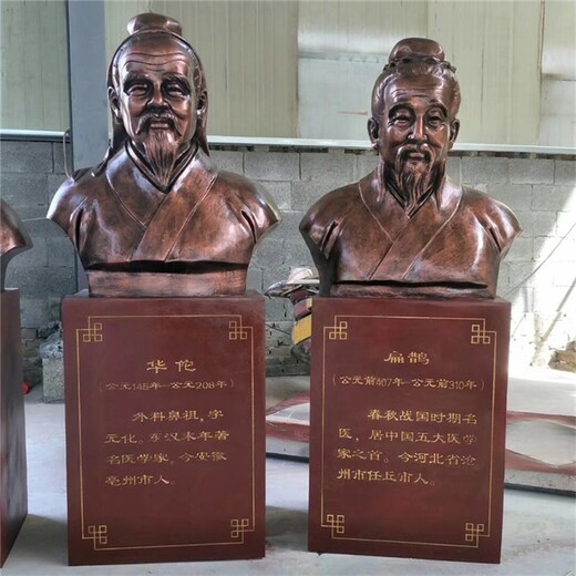 韻特雕塑名醫(yī)人物,河北名醫(yī)胸像，名醫(yī)雕塑定制廠家