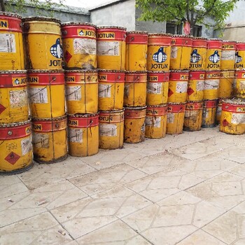 上海黄浦回收库存过期涂料厂家电话回收工程剩余油漆