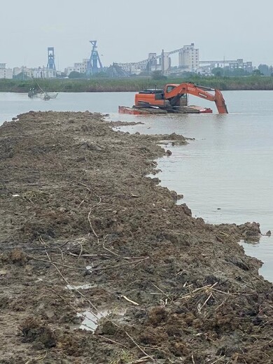 深圳水上挖掘机租赁全国接单