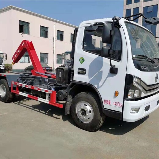 重慶福田祥菱V13方勾臂式垃圾車出售