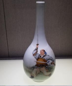 王大凡瓷板畫真品圖,目前市場價格