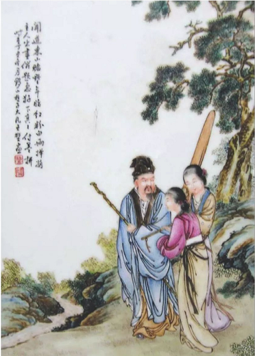 王大凡王琦瓷板畫,哪里可以鑒定評(píng)估