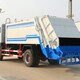 安徽陕汽轩德8方压缩式垃圾车价格产品图