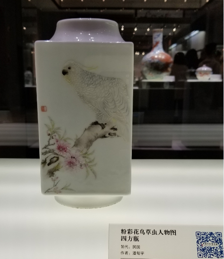 蓟县珠山八友瓷器作品多少钱一平尺？