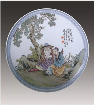王琦瓷板畫底款真假如何辨別