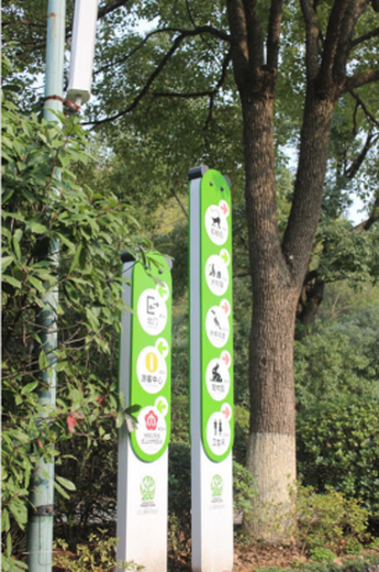 宁夏室内地产公园标识标牌操作流程,四川地质公园导视设计