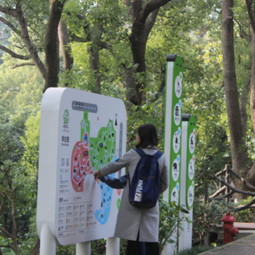 四川多功能地产公园标识标牌尺寸,市政导视系统设计制作