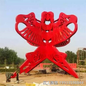 不銹鋼風(fēng)箏雕塑