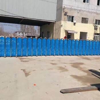 宁津县自动电动伸缩门,定制铝合金伸缩门厂家
