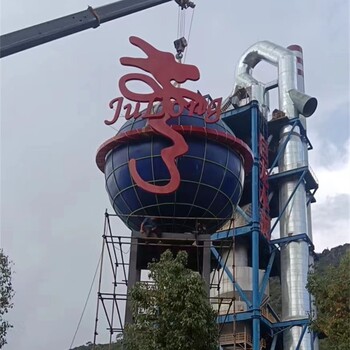 不銹鋼鏡面地球儀雕塑，地球儀雕塑制作廠家