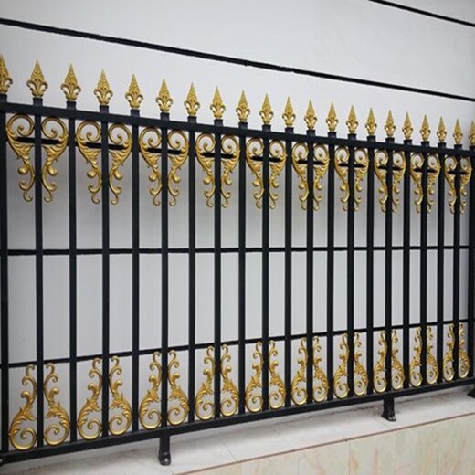 锌钢围栏六安铁艺围栏整体焊接式锌钢护栏