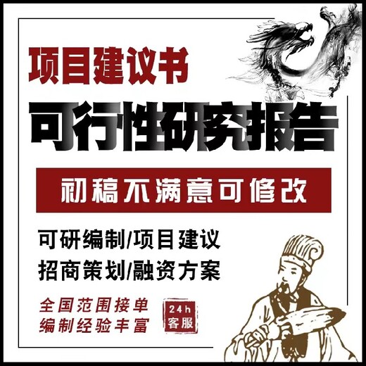 宜黄县项目可行性研究报告编制大纲,合作用,融资报告