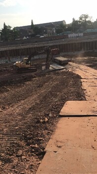 濰坊工程鋪路鋼板出租價格,鋼板租賃價錢