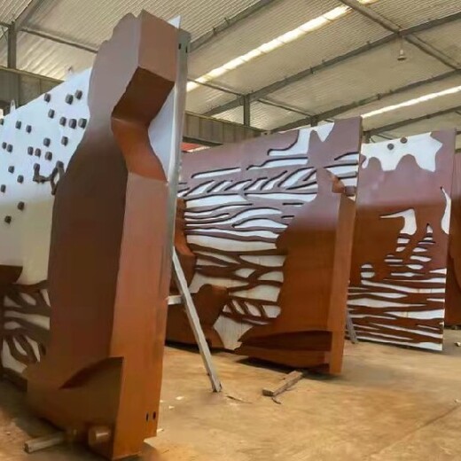 q235nh耐候钢板-雕铝板雕刻机-厂家批发找军兴耐候