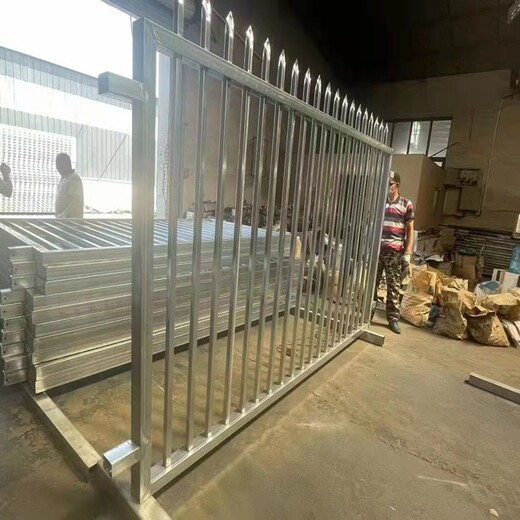 锌钢围栏张家口铁艺围栏整体焊接式锌钢护栏