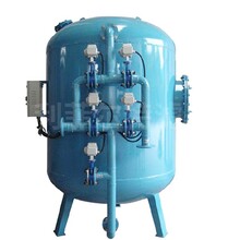 降低水濁度多介質過濾器河水中水處理圖片