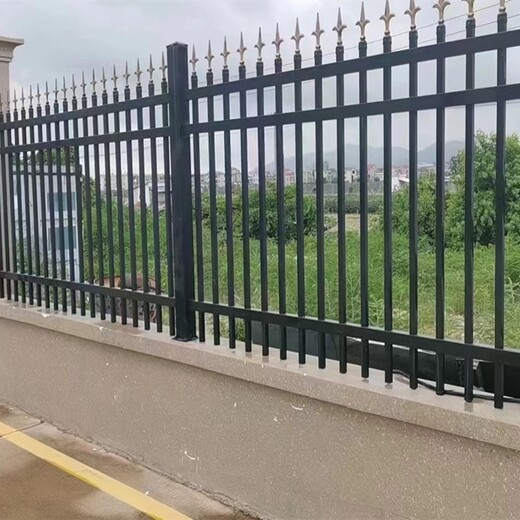 锌钢围栏嘉兴铁艺围栏组装式锌钢护栏