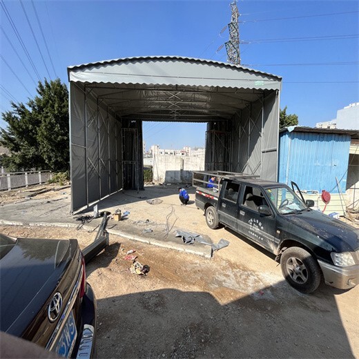 鹤岗过道电动雨棚防违建