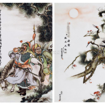 王大凡瓷板畫哪年才有仿品