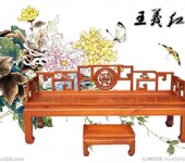 老挝花梨家具木纹细腻，济宁王义红木家具