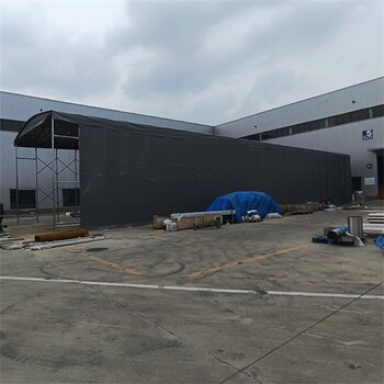 重庆仓库电动雨棚免费测量安装电动收缩雨棚