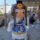 卡通少數民族雕塑圖
