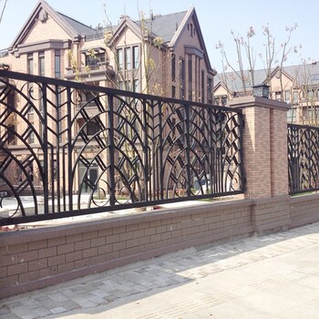 锌钢围栏景德镇铁艺围栏可以根据图纸定做