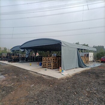 重庆仓库电动雨棚全国八大厂区电动收缩雨棚