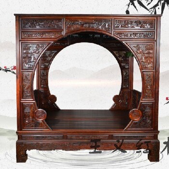 收藏緬甸花梨家具價值，王義大果紫檀家具