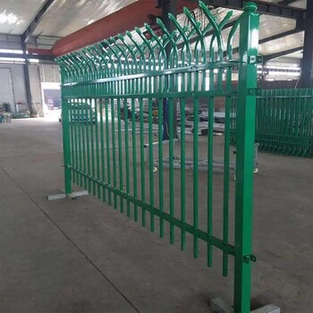 锌钢围栏阿拉善盟铁艺围栏整体焊接式锌钢护栏