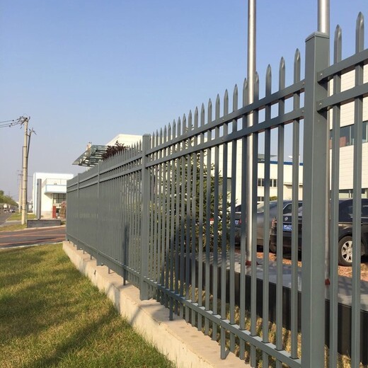 锌钢围栏江西铁艺围栏整体焊接式锌钢护栏