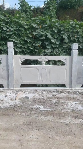 河?xùn)|草白玉石欄桿定制