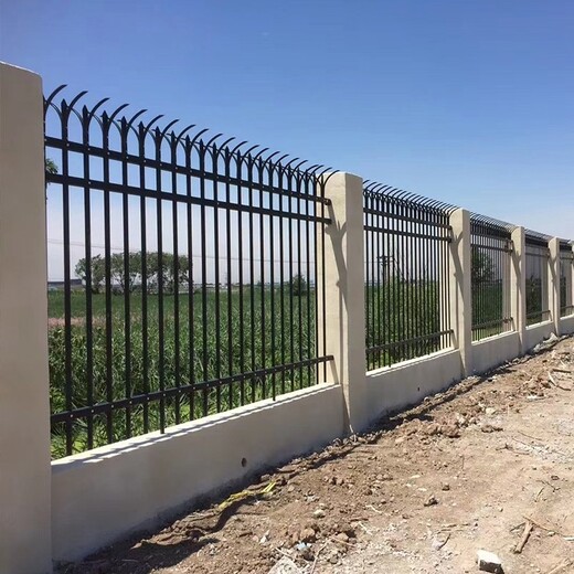 锌钢围栏上海铁艺围栏整体焊接式锌钢护栏