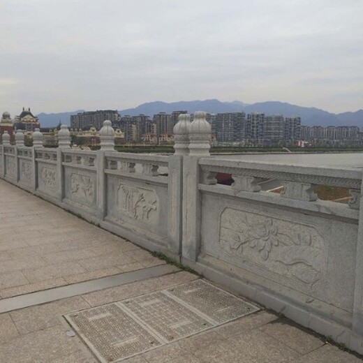 湖北河道石欄桿廠家定制