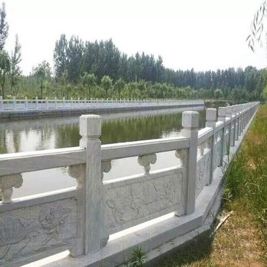 陕西河道石栏杆定制