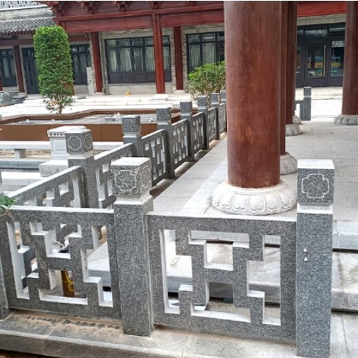 内蒙古古建石栏杆安装