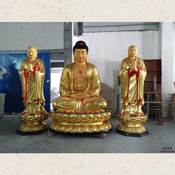 蕪湖廠家供應(yīng)寺廟木雕三寶佛像批發(fā)