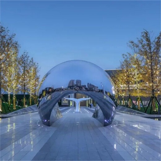 不銹鋼鏤空球形雕塑,鏤空球雕塑廠家