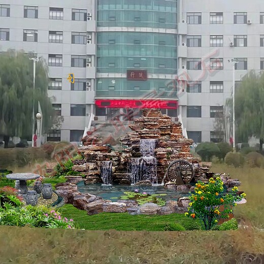 庭院水泥假山砖骨架制作视频锦州全新假山