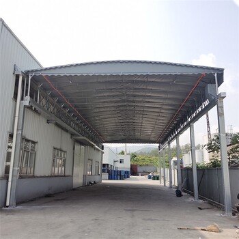車間過(guò)道電動(dòng)雨棚加固加厚