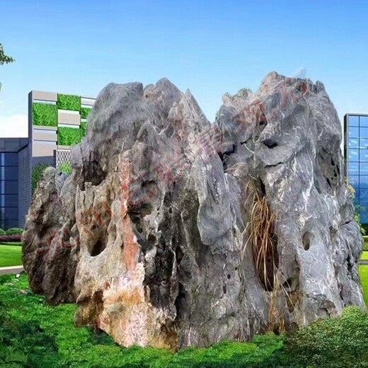 庭院水泥假山砖骨架制作视频齐齐哈尔定制假山