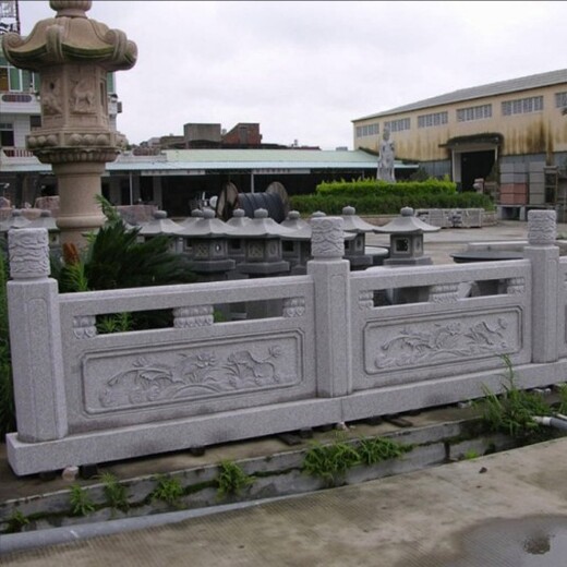紹興供應(yīng)花崗巖石欄桿多少錢一米庭院花崗巖石欄桿廠家