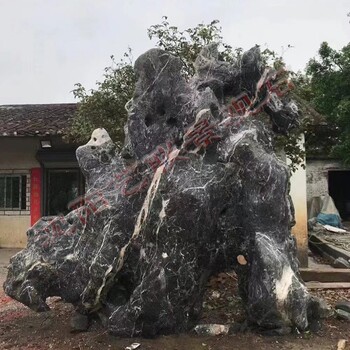 庭院正对门口可以弄个假山白山经营假山