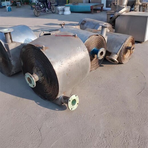 上海回收二手螺旋板换热器